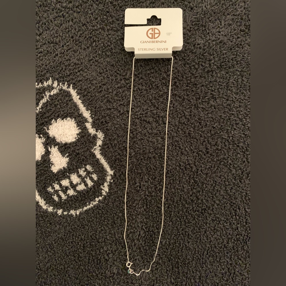 18” Sterling Silver Necklace